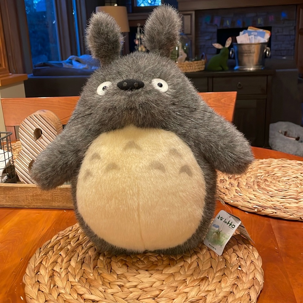 Large Authentic NWT Plush Totoro from Japan Japanese Anime Character 16" tall